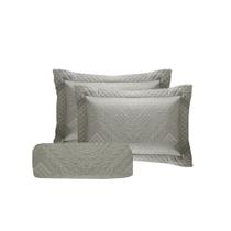 Colcha CASAL Cobre Leito Ultrassonica Bege e P Travesseiros Colcha CASAL Cobre Leito Ultrassonica Bege e P Travesseiros