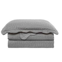 Colcha Casal com Porta Travesseiros Aurora Queen 240x260cm Camesa Colcha Casal com Porta Travesseiros Aurora Queen 240x260cm Camesa