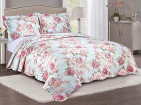 Colcha Casal Evolution Patchwork Zelia