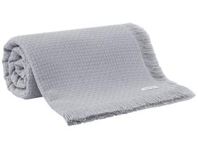 Colcha Casal In Design Com Franja - 100% Algodão