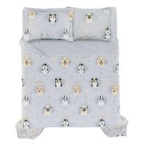 Colcha Casal Infantil Dupla Face Alg. 200 Fios Dog Karsten