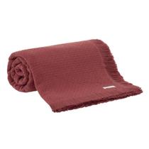 Colcha Casal Manta Sofá Buddemeyer In Design 100% Algodão Decorativa Franja