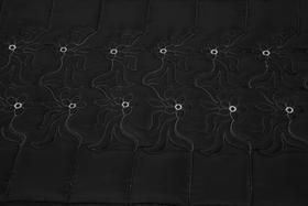 Colcha Casal Padrão para o Dia a Dia Matelada Bordada DIVA PRETA