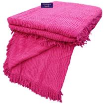 Colcha Chenille Casal Tradicional Autêntica Estilo Antigo