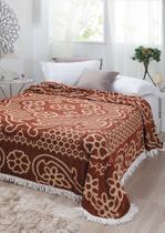 Colcha Chenille Jolitex Casal Com Franja 2,20x2,40m Marrom Colcha Chenille Jolitex Casal Com Franja 2,20x2,40m Marrom