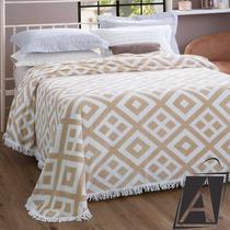 Colcha Chenille Jolitex Casal Gabriela Bege - Jolitex Ternille