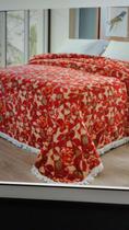 Colcha Chenille Jolitex Casal Queen Bruna Aristocrata Com Franja Modelo Clássico Super Macio 2,20 x 2,40m Colcha Chenille Jolitex Casal Queen Bruna Aristocrata Com Franja Modelo Clássico Super Macio 2,20 x 2,40m
