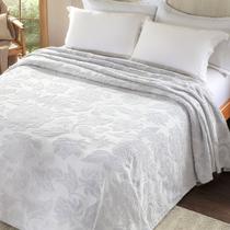 Colcha Chenille Jolitex Queen Vintage Melody Toque de Algodão Colcha Chenille Jolitex Queen Vintage Melody Toque de Algodão
