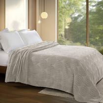 Colcha Chenille Jolitex Solteiro Vintage Encanto Toque de Algodão