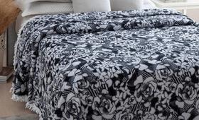 Colcha Chenille Jolitex Valentina Casal Chumbo 2,20mx2,40m
