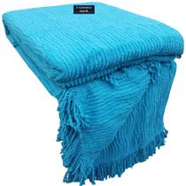 Colcha Chenille Solteiro Tradicional Autêntica Estilo Antigo