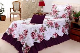 Colcha Cobre Leito Belize Premium Luxo Solteiro ~ 03 Peças ~ Antiálergico Toque Macio ~ Colcha Cobre Leito Belize Premium Luxo Solteiro ~ 03 Peças ~ Antiálergico Toque Macio ~