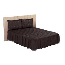 Colcha Cobre Leito Casal Diva Padrão 3 Peças Matelado