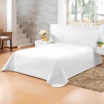 Colcha Cobre Leito Casal Padrão 1 Peça 170 Fios Avulso Matelado Luxo Slim Cores Lisas