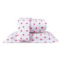 Colcha Cobre Leito Casal/queen 3 Peças Basic Estampado Macio