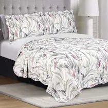 Colcha Cobre Leito Casal Roupa De Cama Dupla Face Kit 3 Pçs