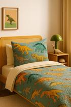 Colcha Cobre Leito Infantil Menina Menino Solteiro 2 Peças Estampas Exclusivas Matelassê Bouthis