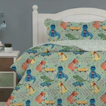 COLCHA COBRE LEITO INFANTIL MENINO DUPLA FACE STUDIO MIX SORTIMENTO 4 1,60 m X 2,40 m ST COLCHA COBRE LEITO INFANTIL MENINO DUPLA FACE STUDIO MIX SORTIMENTO 4 1,60 m X 2,40 m ST