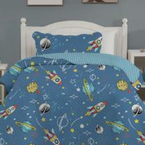 COLCHA COBRE LEITO INFANTIL MENINO DUPLA FACE STUDIO MIX SORTIMENTO 4 1,60 m X 2,40 m ST