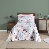 Colcha Cobre Leito Kids Solteiro 02 Peças Infantil Menino Menina Estampas