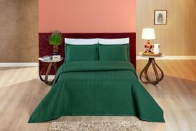 Colcha cobre leito king 2,80x2,40m allure 3 peças imperdível