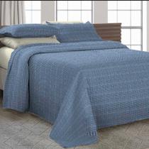 Colcha Cobre Leito Kit 03 Pçs Manta Bouti Casal Queen Piquet