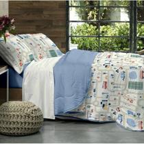 Colcha Cobre Leito Malha 100% Algodão Auto Pista Fio Egípcio