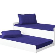 Colcha Cobre Leito Prático Sleep Bicama Solteiro Elástico Colcha Cobre Leito Prático Sleep Bicama Solteiro Elástico