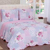 Colcha Cobre Leito Queen 01 peça Bouti Garden - Decoralle Colcha Cobre Leito Queen 01 peça Bouti Garden - Decoralle
