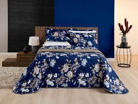 Colcha cobre leito queen 2,60x2,40 primor 3 peças imperdível