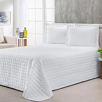 Colcha Cobre Leito Queen com Porta Travesseiro 300 Fios Toque Macio Kit 3 Peças