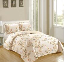 Colcha Cobre Leito Queen Patchwork Dupla Face - Rozac Colcha Cobre Leito Queen Patchwork Dupla Face - Rozac