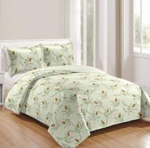 Colcha Cobre Leito Queen Patchwork Dupla Face - Rozac Colcha Cobre Leito Queen Patchwork Dupla Face - Rozac
