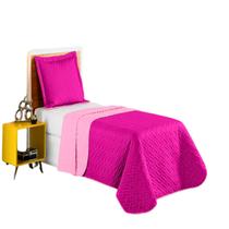 Colcha Cobre Leito Roupa Cama Edredom Solteiro 2 Pçs Matelado Dupla Face Toque Seda Pink Simples Basico Colcha Cobre Leito Roupa Cama Edredom Solteiro 2 Pçs Matelado Dupla Face Toque Seda Pink Simples Basico