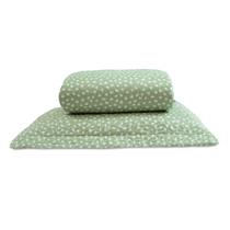 Colcha Cobre Leito Solteiro 2 Pçs Basic Estampado Macio