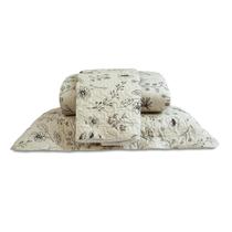 Colcha Cobre Leito Solteiro 2 Pçs Basic Estampado Macio