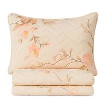 Colcha Cobre Leito Solteiro 200 Fios 2 Peças Com Porta travesseiro Matelado Premium Luxo