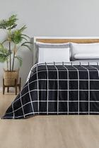 Colcha cobre leito solteiro 2,40x1,80m austin 3pç top/linha.