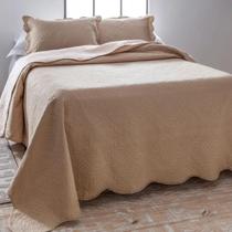 Colcha Cobre Leito Ultrassonic Super King 300x280 Jolitex Cor Bege Noz
