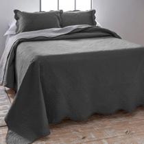 Colcha Cobre Leito Ultrassonic Super King 300x280 Jolitex Cor Cinza grafite Colcha Cobre Leito Ultrassonic Super King 300x280 Jolitex Cor Cinza grafite