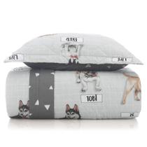 Colcha Cobreleito Casal Karsten 180 Fios 3 Peças Bob