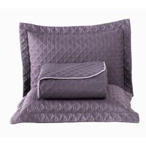 Colcha Cocha Cobre Leito Jogo Roupa Cama Edredom Casal Super King 3 Pçs Matelado Basico Simples Luxo