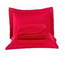Colcha Cocha Cobre Leito Jogo Roupa Cama Edredom Casal Super King 3 Pçs Matelado Basico Simples Luxo