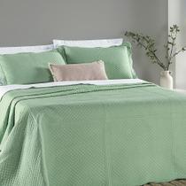 colcha de cama Queen cobre leito 200 fios 3 pç 2,60x2,40