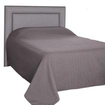 Colcha De Cama Queen Piquet Cobre Leito 2,40 M X 2,20 M