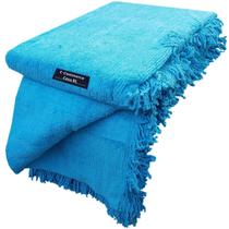 Colcha de Chenille Tradicional Queen Size Bordada Copacabana