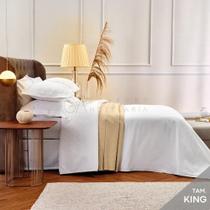 Colcha de Piquet Hotel King Branco Golden TEKA Profiline