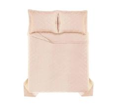 Colcha Dupla Face Casal 3 Peças 180 Fios Liss Pétala Karsten Colcha Dupla Face Casal 3 Peças 180 Fios Liss Pétala Karsten