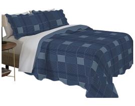 Colcha Dupla Face King 3 Peças Evoluiton Camesa Cor:Chalk