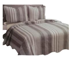 Colcha Dupla Face Queen 3 Peças Evolution Camesa